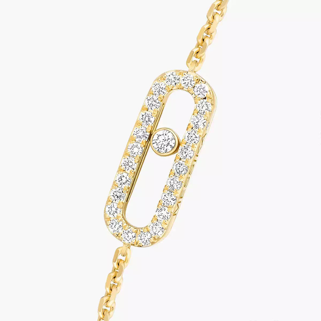 [Imperial] Move Uno Diamond Bracelet