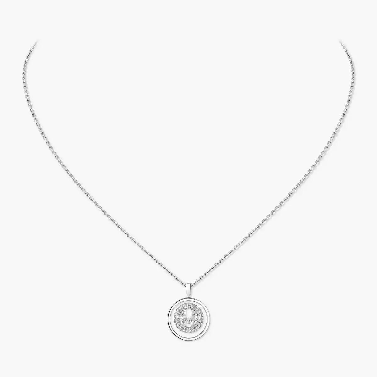 [Imperial]  Lucky Move Diamond Necklace