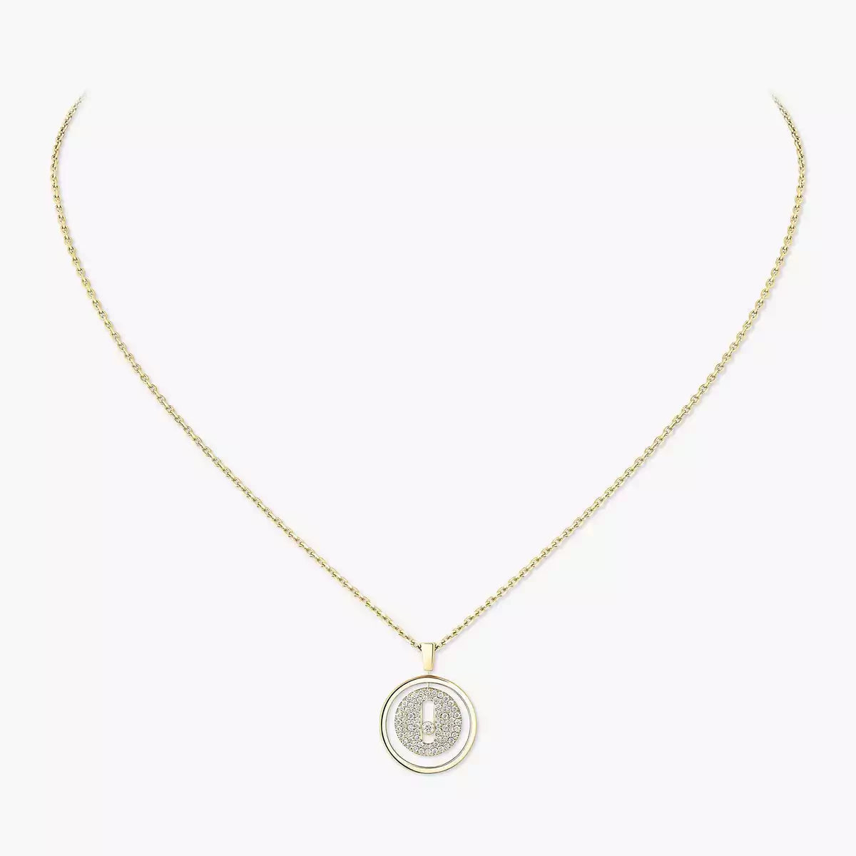 [Imperial]  Lucky Move Diamond Necklace