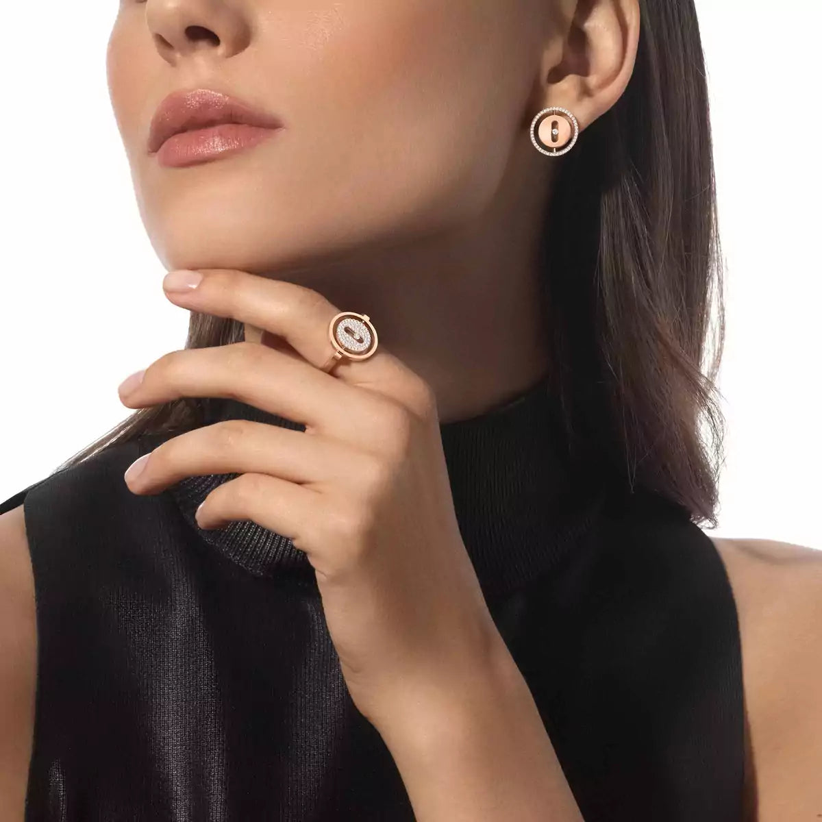 [Imperial] Lucky Move Diamond Earrings