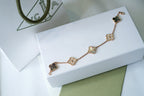 [Imperial]New CLOVER 5 MOTIF GRAY MOP BRACELET COLLECTION