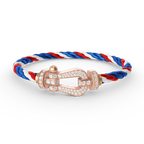 [Imperial] FORCE LARGE HORSESHOE FULL DIAMOND BRACELET ROSE GOLD