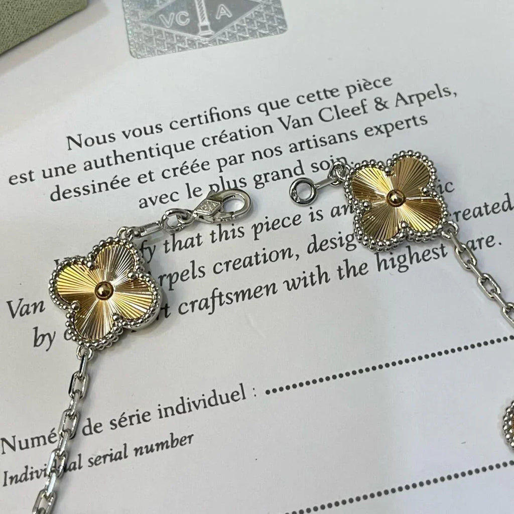 [Imperial]New  CLOVER 5 MOTIF LASER BRACELET COLLECTION