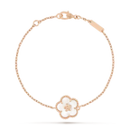 [Imperial] LUCKY WHITE MOP PLUM BLOSSOM  BRACELET