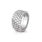[Imperial]  PERLEE DIAMOND RING ,5-ROW DIAMOND-SET DESIGN
