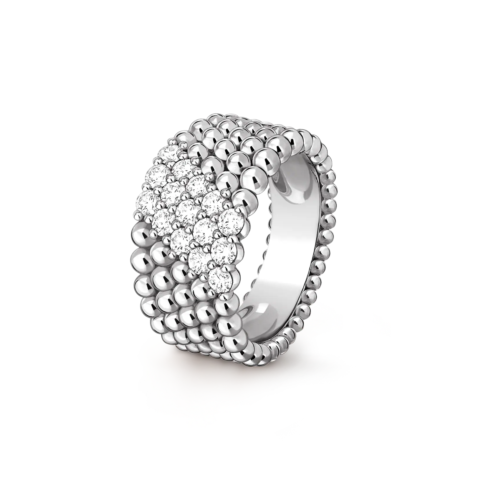 [Imperial]  PERLEE DIAMOND RING ,5-ROW DIAMOND-SET DESIGN