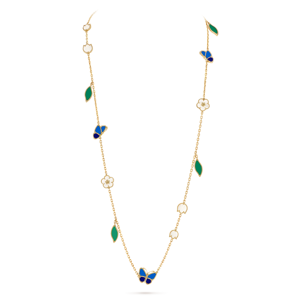 [Imperial] 26 NEW CLOVER 15 MOTIFS LUCKY NECKLACE