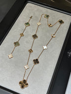 [Imperial] 25 NEW CLOVER 15 MOTIFS GRAY MOTHER-OF-PEARL