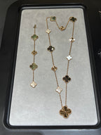 [Imperial] 25 NEW CLOVER 15 MOTIFS GRAY MOTHER-OF-PEARL