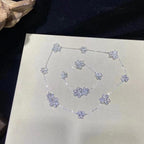 [Imperial] FRIVOLE SILVER 5 FLOWERS BRACELET
