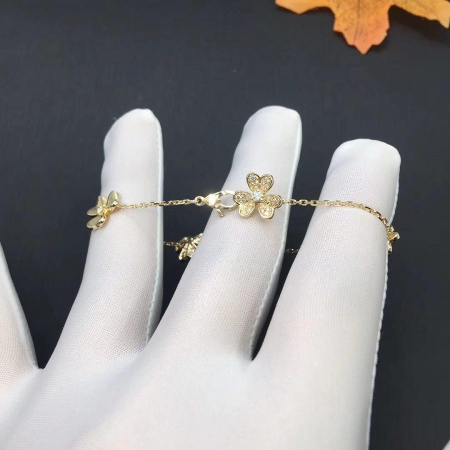 [Imperial] FRIVOLE GOLD 5 FLOWERS BRACELET