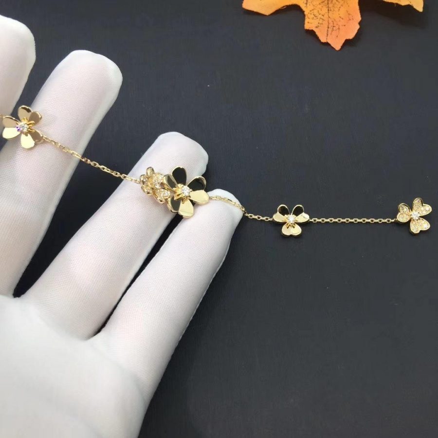 [Imperial] FRIVOLE GOLD 5 FLOWERS BRACELET