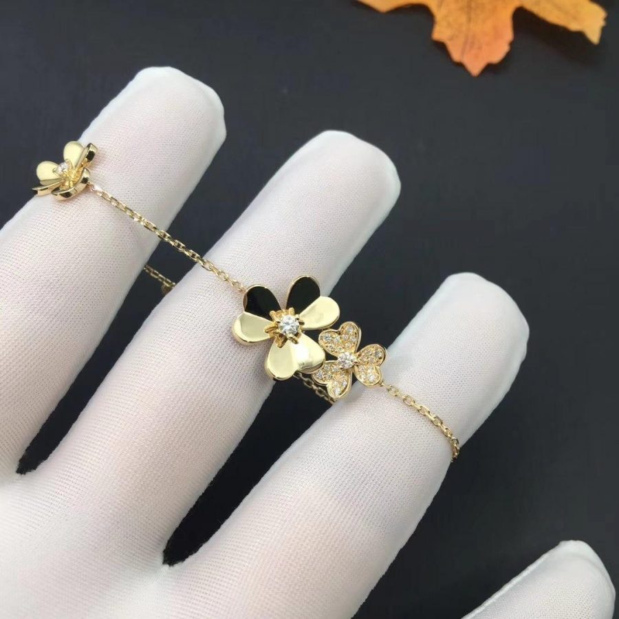 [Imperial] FRIVOLE GOLD 5 FLOWERS BRACELET