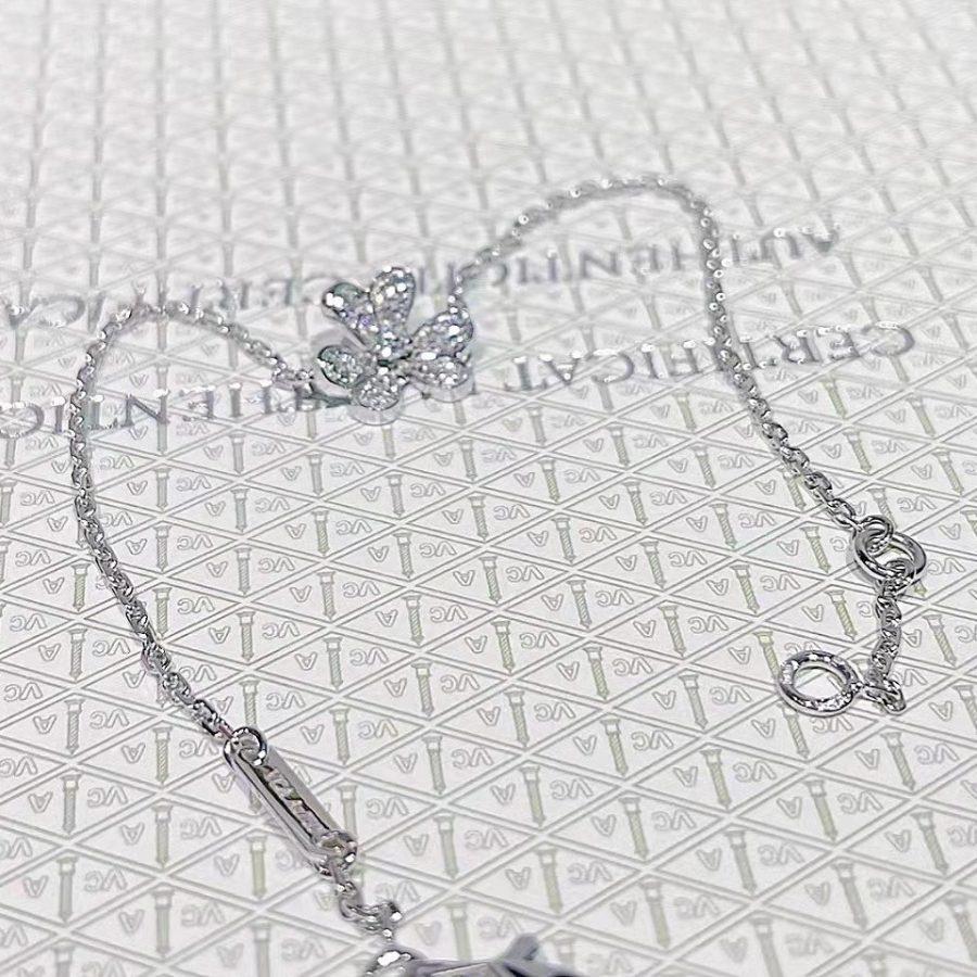 [Imperial] FRIVOLE SILVER FLOWER DIAMOND BRACELET