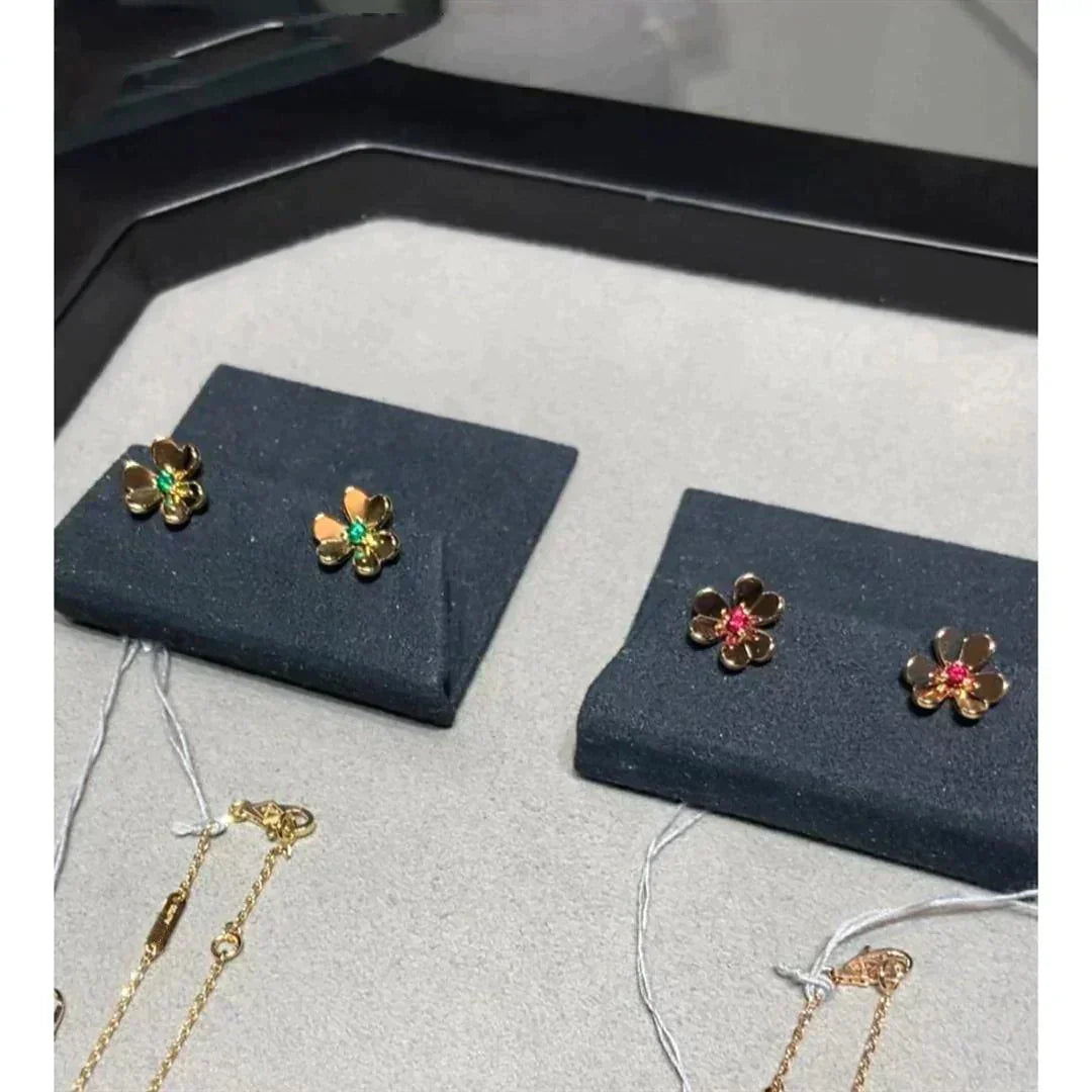 [Imperial] FRIVOLE  FLOWER PINK EARRINGS