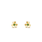 [Imperial] FRIVOLE  FLOWER MALACHITE EARRINGS