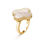 [Imperial] CLOVER WHITE MOP RING