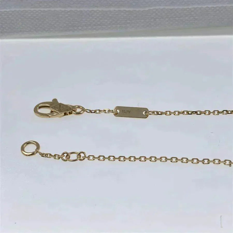 [Imperial] CLOVER  CARNELIAN SINGLE FLOWER BRACELET