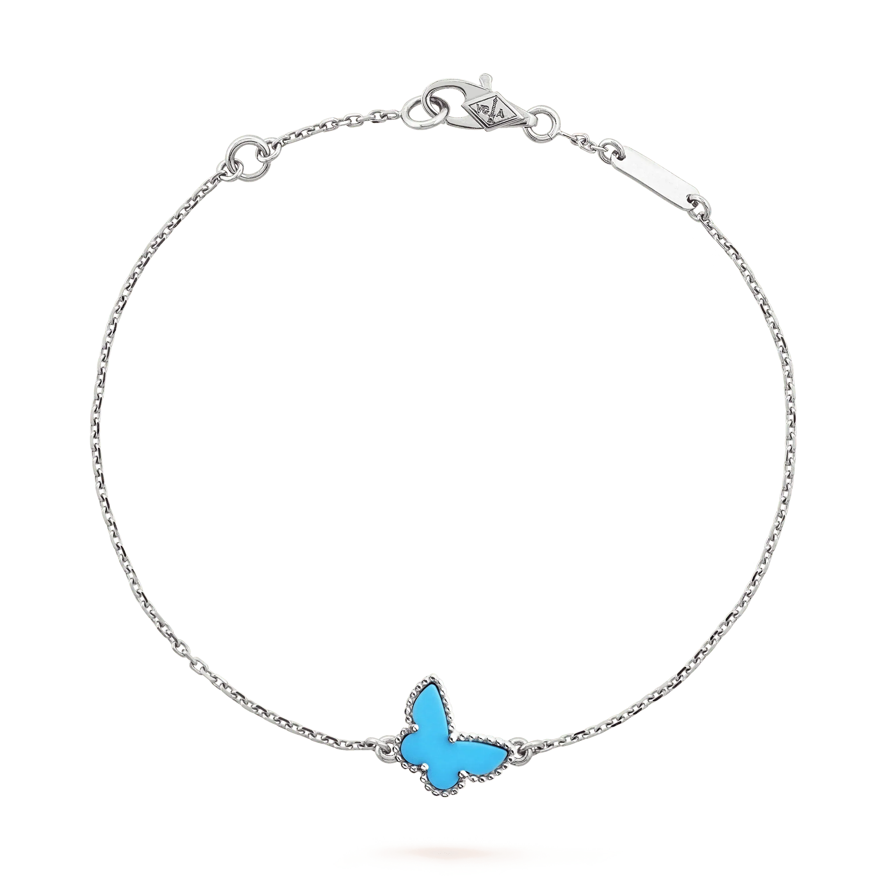 [Imperial] BUTTERFLY TURQUOISE BUTTERFLY BRACELET SILVER
