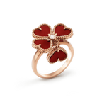 [Imperial] SWEET CLOVER CARNELIAN RING