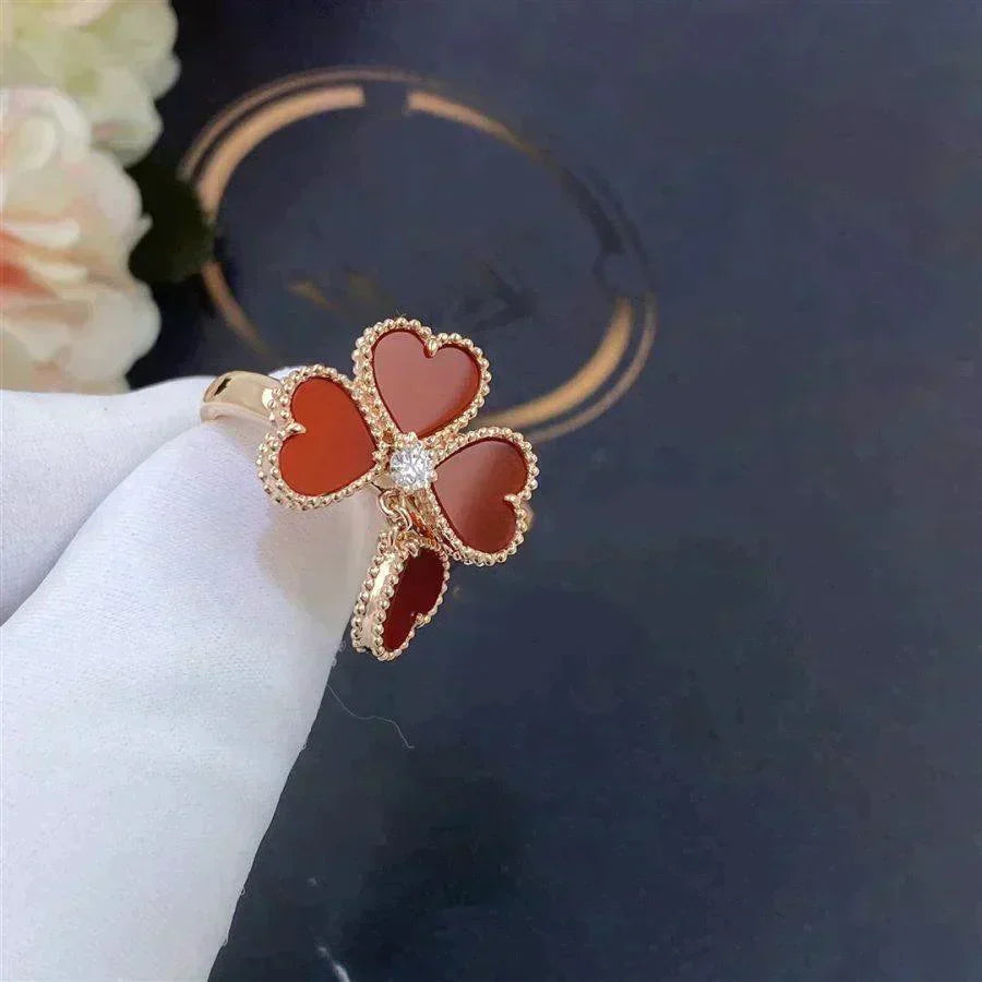 [Imperial] SWEET CLOVER CARNELIAN RING