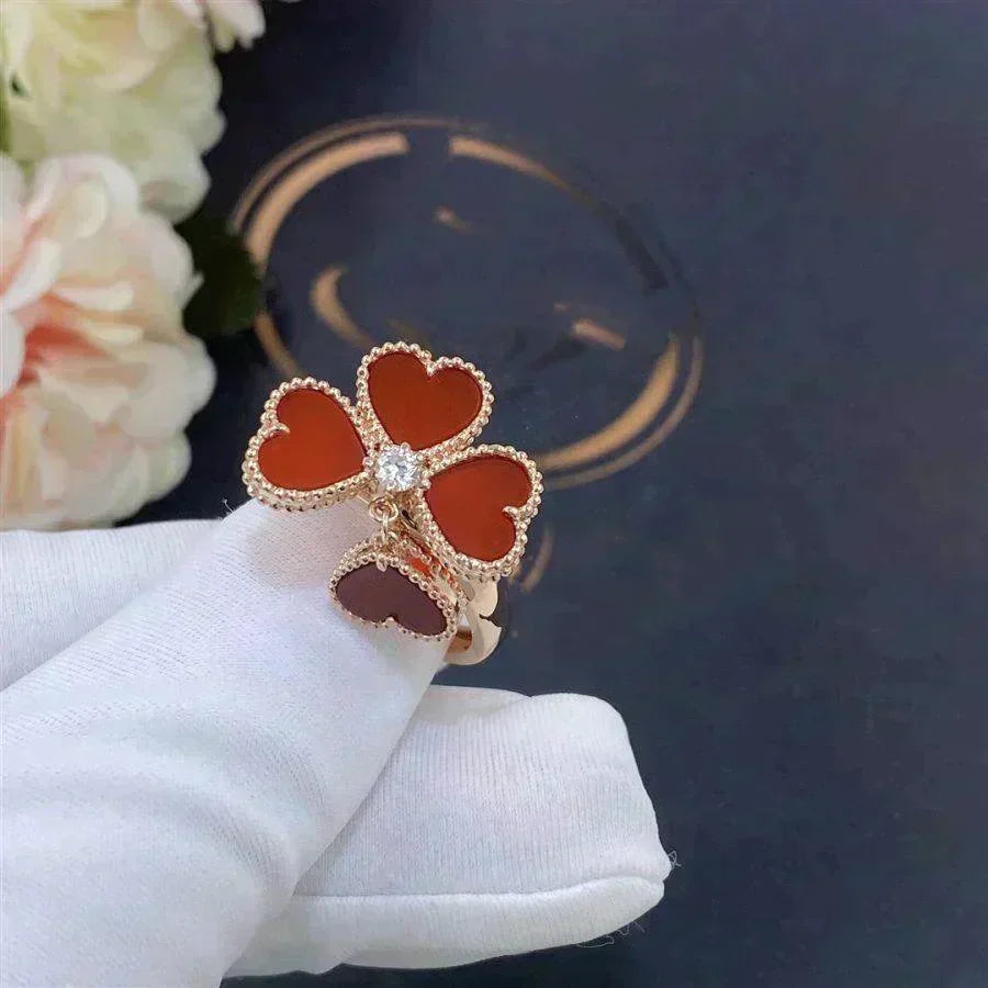 [Imperial] SWEET CLOVER CARNELIAN RING