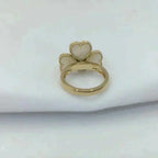 [Imperial] SWEET CLOVER WHITE MOP RING