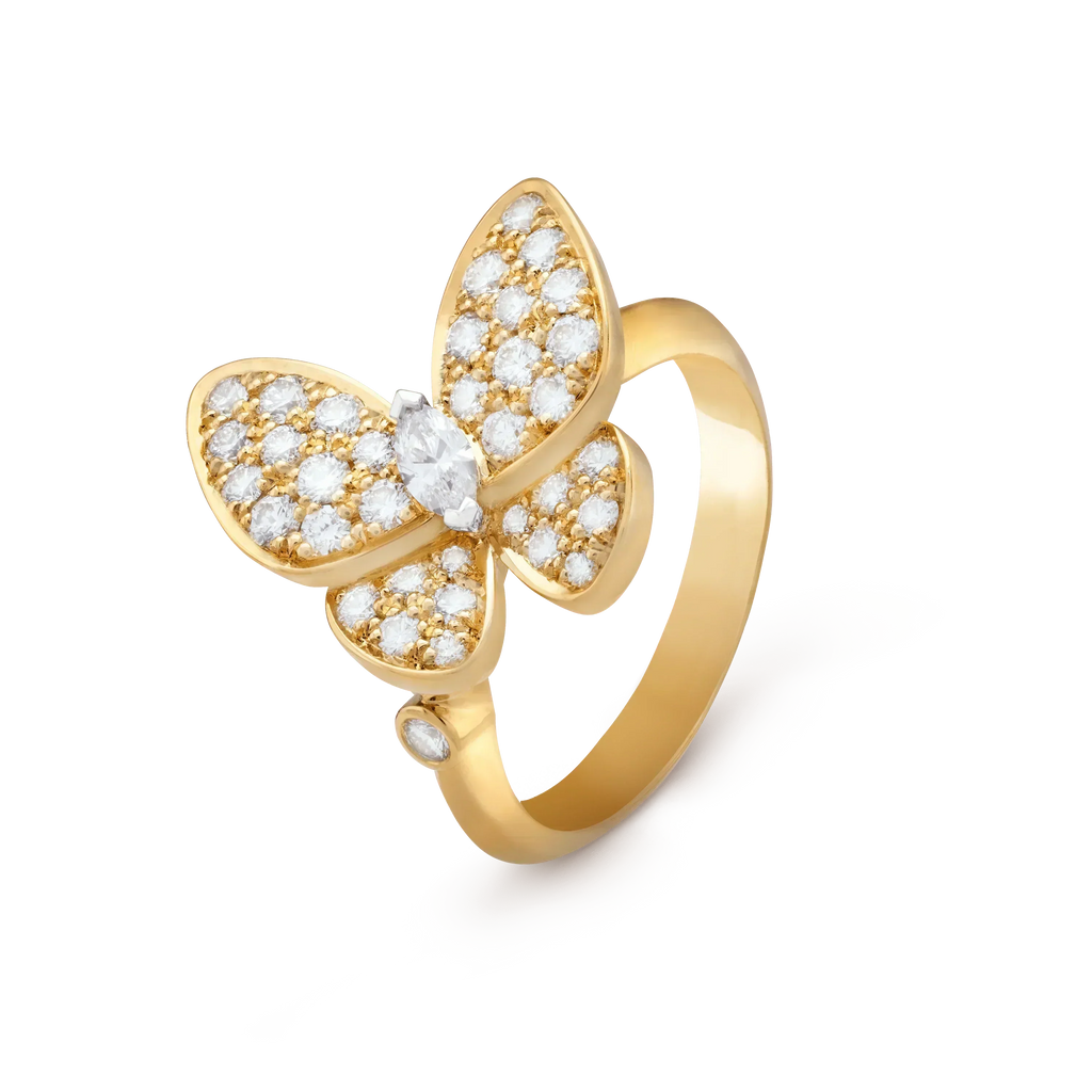 [Imperial] BUTTERFLY DIAMOND RING