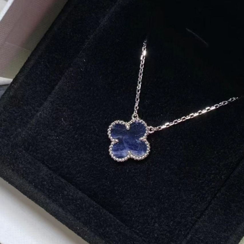 [Imperial] CLOVER 15MM PIETERSITE NECKLACE SILVER
