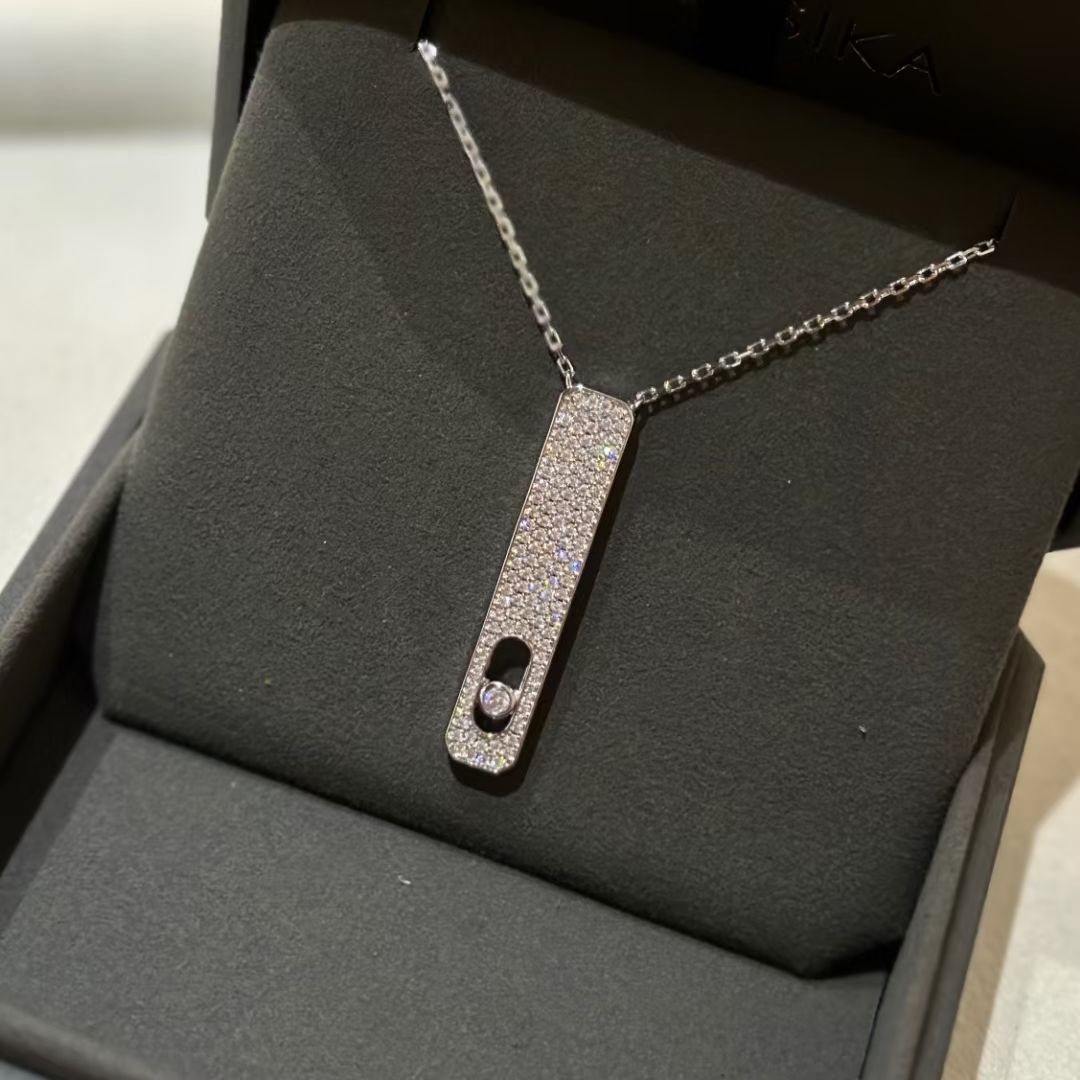 [Imperial] MY FIRST DIAMOND PAVED NECKLACE
