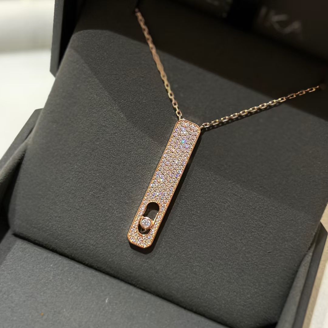 [Imperial] MY FIRST DIAMOND PAVED NECKLACE