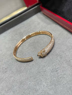 [Imperial] PANTHERE FULL DIAMOND OPEN BRACELET