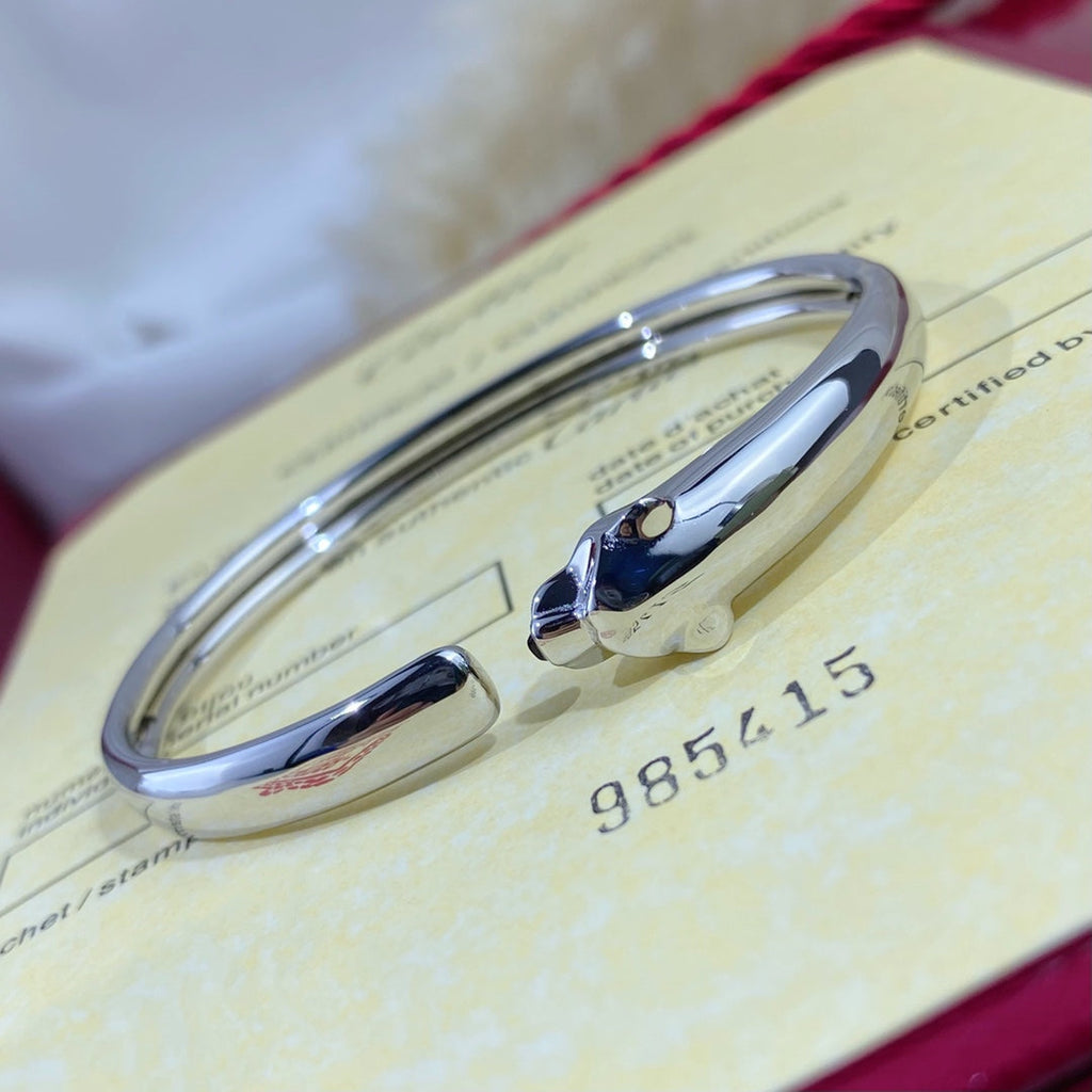[Imperial] PANTHERE SILVER OPEN BRACELET