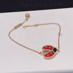 [Imperial] LUCKY SPRING 1 MOTIF PINK GOLD BRACELET