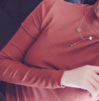 [Imperial] LUCKY SPRING 4 MOTIFS ROSE GOLD NECKLACE