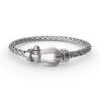 [Imperial] FORCE LARGE HORSESHOE NO DIAMOND BRACELET SILVER