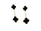 [Imperial] CLOVER 2 MOTIFS  EARRINGS (MULTIPLE CHOICESC