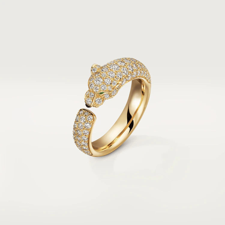 [Imperial] PANTHERE PINK GOLD DIAMOND RING